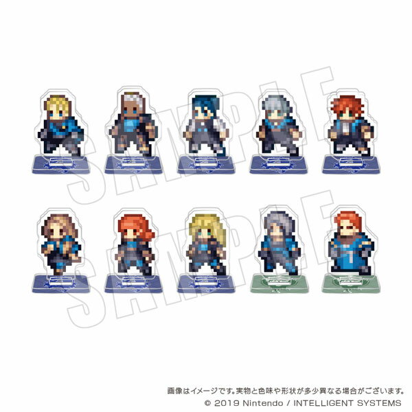 ファイアーエムブレム 風花雪月 ドットアクリルフィギュアコレクション Vol.2 10個入りBOX[empty]《07月予約》