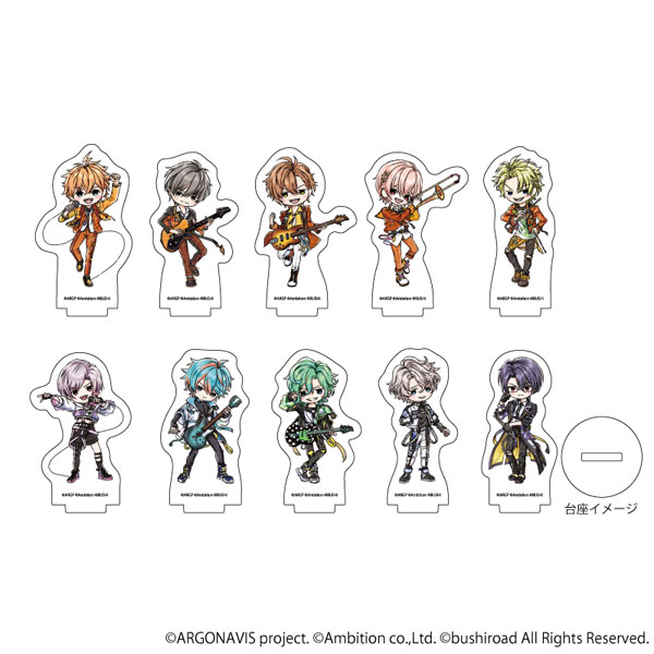 アクリルぷちスタンド「アルゴナビス -キミが見たステージへ-」03/[BOX03] グラフアートイラスト 10個入りBOX[A3]《発売済・在庫品》