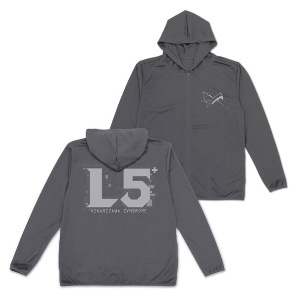 ひぐらしのなく頃に 卒 雛見沢症候群L5+ 薄手ドライパーカー/GRAY-M（再販）[コスパ]《11月予約》