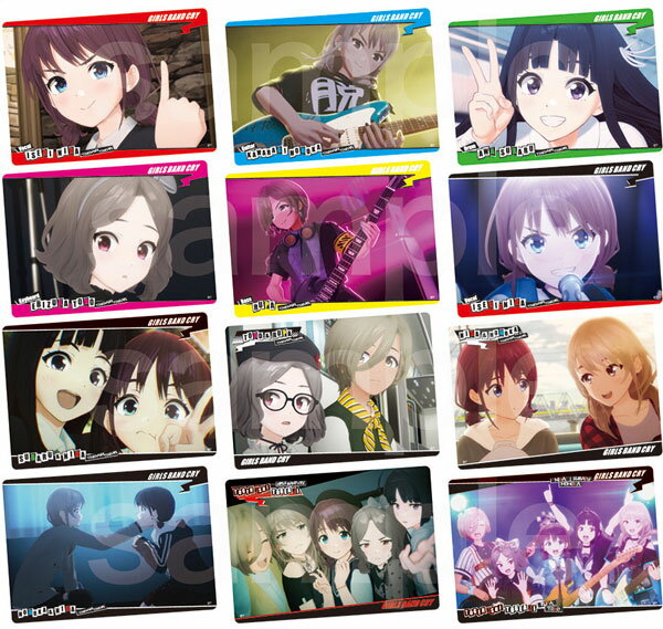 ガールズバンドクライ トレーディングビッグクリアカード 12個入りBOX（再販）[アヴェンジャーズ]《発売済・在庫品》