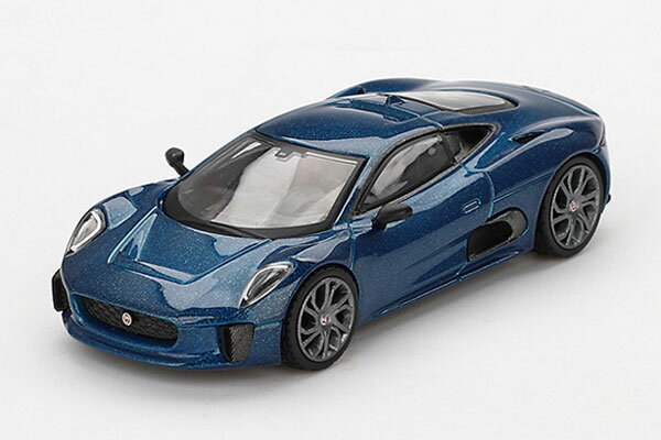 1/64 ジャガー C-X75 ブルー(左ハンドル)[MINI GT]《発売済・在庫品》