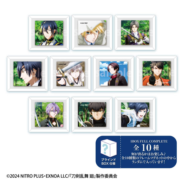 刀剣乱舞 廻 -虚伝 燃ゆる本能寺- トレーディングフレームマグネット 10個入りBOX[マリモクラフト]《発売済・在庫品》