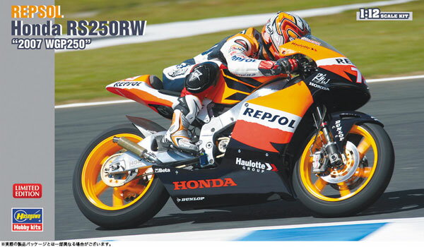 1/12 レプソル ホンダ RS250RW “2007 WGP250” プラモデル[ハセガワ]《発売済・在庫品》