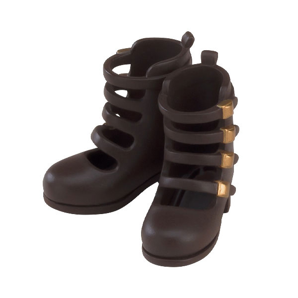 Harmonia bloom シューズシリーズ (ストラップシューズ/ブラウン) (ドール用)[グッドスマイルカンパニー]《発売済・在庫品》