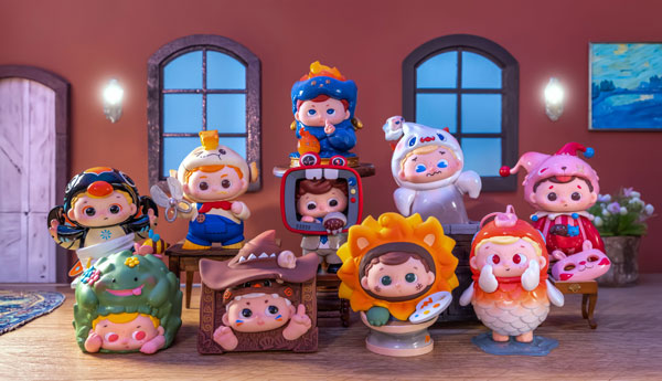 PIDOL-PIDOLと一緒に遊ぼう！シリーズ トレーディングフィギュア 9個入りBOX[LETSVAN]【送料無料】《発売済・在庫品》