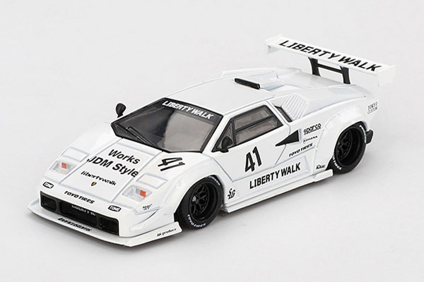 1/64 ランボルギーニ カウンタック LB-WORKS 東京オートサロン 2024 ホワイト(左ハンドル)[MINI GT]《発売済・在庫品》のサムネイル