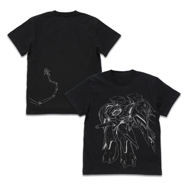 機動戦艦ナデシコ The prince of darkness 機動兵器ブラックサレナ Tシャツ/BLACK-M（再販）[コスパ]《..