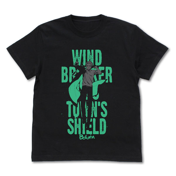 WIND BREAKER 梅宮一 Tシャツ/BLACK-M（再販）[コスパ]《02月予約》