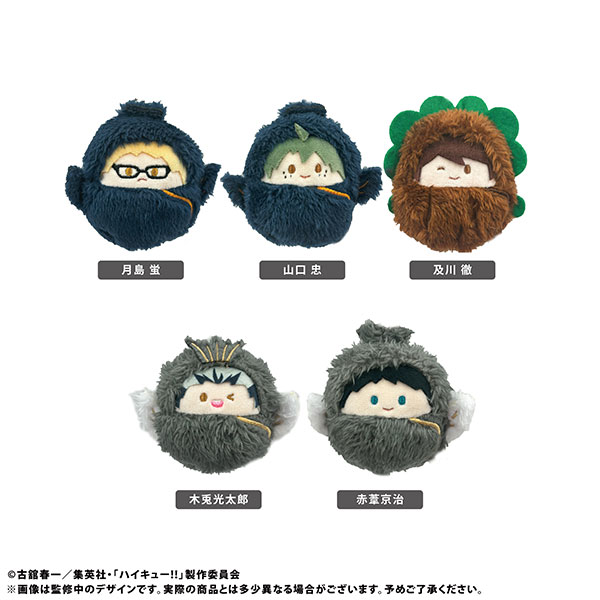 ハイキュー！！ くるみたぴぬい Vol.2 5個入りBOX[タピオカ]《発売済・在庫品》のサムネイル