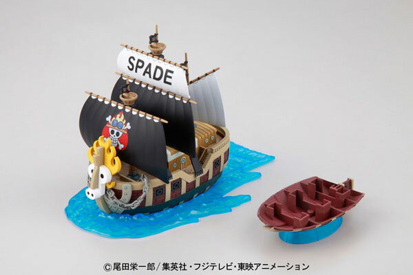 ワンピース 偉大なる船コレクション スペード海賊団の海賊船 プラモデル（再販）[BANDAI SPIRITS]《発売済・在庫品》