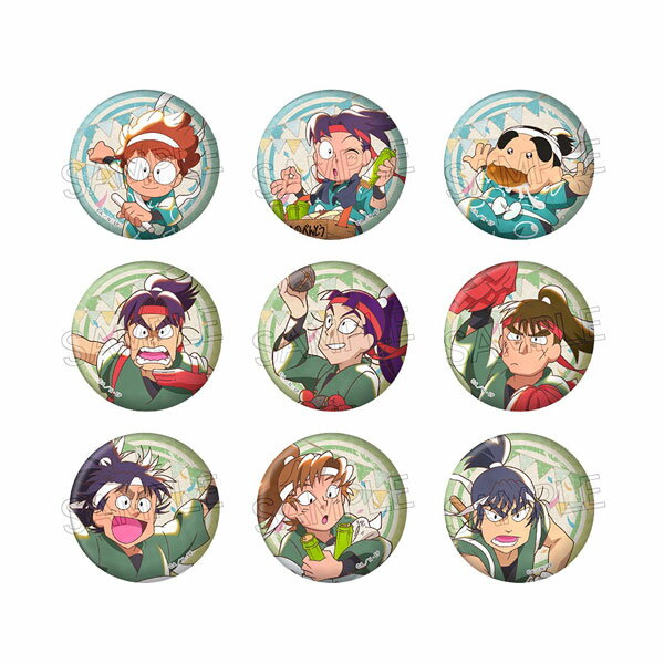 忍たま乱太郎 ヴィンテージシリーズ 缶バッジVol.2 A 9個入りBOX[ツインクル]《発売済・在庫品》