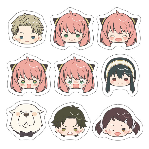 SPY×FAMILY フレークシール[ムービック]《発売済・在庫品》のサムネイル