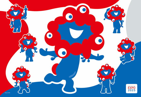 ジグソーパズル 大阪・関西万博公式キャラクター ミャクミャク(1) 300ピース (300-3107)[エンスカイ]《06月予約》のサムネイル