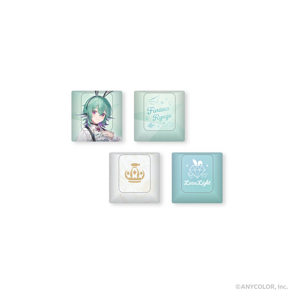 NIJISANJI EN LazuLight キーボードキャップ4個セット フィナーナ 竜宮[サイバーエージェント]《発売済・在庫品》
