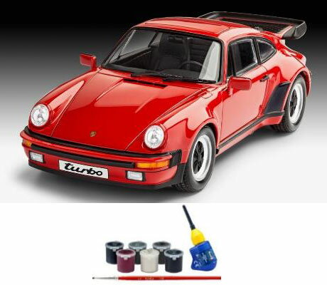 1/24 ポルシェ911ターボ 50周年記念ギフトセット プラモデル[ドイツレベル]《発売済・在庫品》