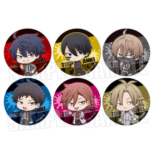 桃源暗鬼 トレーディング缶バッジ てくトコ 6個入りBOX[ベルハウス]《発売済・在庫品》