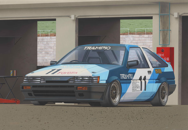 1/24 インチアップシリーズ No.332 トランピオ AE86 レビン ’85 プラモデル[フジミ模型]《発売済・在庫品》