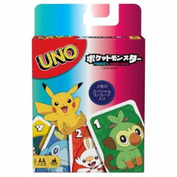 ウノ ポケットモンスター[マテル]《発売済・在庫品》
