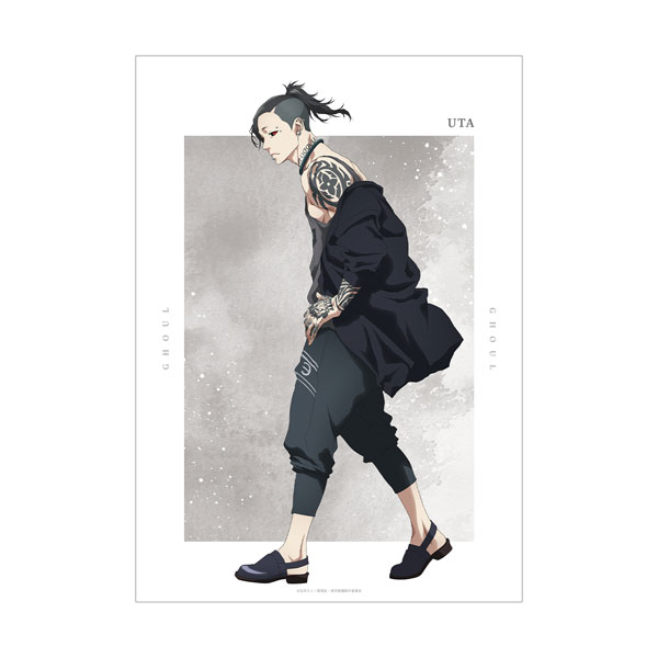 TVアニメ『東京喰種トーキョーグール』 描き下ろし ウタ 歩みver. A3マット加工ポスター[アルマビアンカ]《発売済・在庫品》