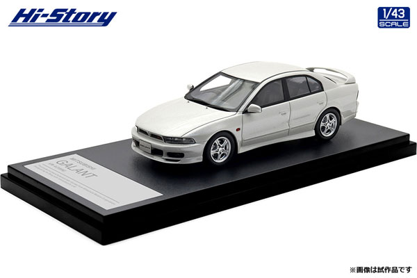 1/43 MITSUBISHI GALANT VR-4 (1996) ギャラクシーホワイト[ハイストーリー]《11月予約》