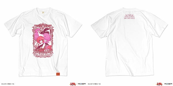 TVアニメ『魔法騎士レイアース』第2弾 デコラティブTシャツ 1(獅堂光＆ノヴァ) ホワイト L[AIR TWOKYO]《発売済・在庫品》