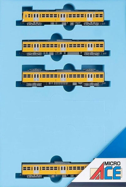 A6632 西武701系 イエロー 4両セット[マイクロエース]【送料無料】《発売済・在庫品》