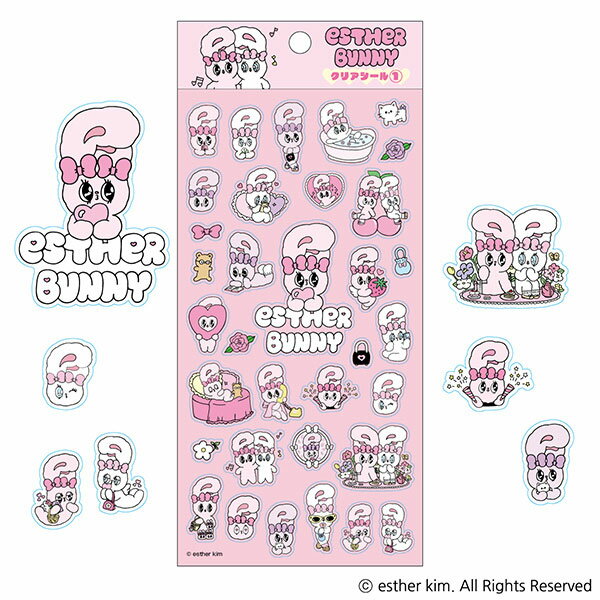 エスターバニー クリアシール(1)（再販）[エンスカイ]《01月予約》のサムネイル