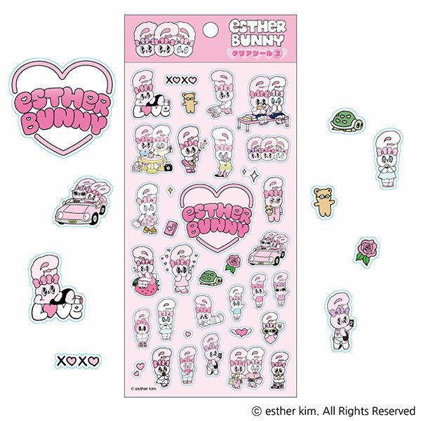 エスターバニー クリアシール(2)（再販）[エンスカイ]《01月予約》のサムネイル