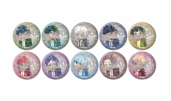 ブルーロック トレーディングホログラム缶バッジ MOCHA ver. 10個入りBOX[キャビネット]《発売済・在庫品》