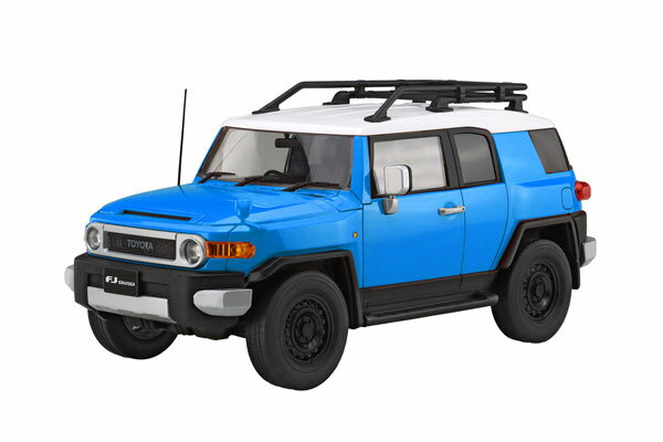1/24 車NEXTシリーズ No.26 EX-1 トヨタFJクルーザー(ツートーンブルー/2011)(特別仕様/アウトドアパーツ付き) プラモデル[フジミ模型]《01月予約》