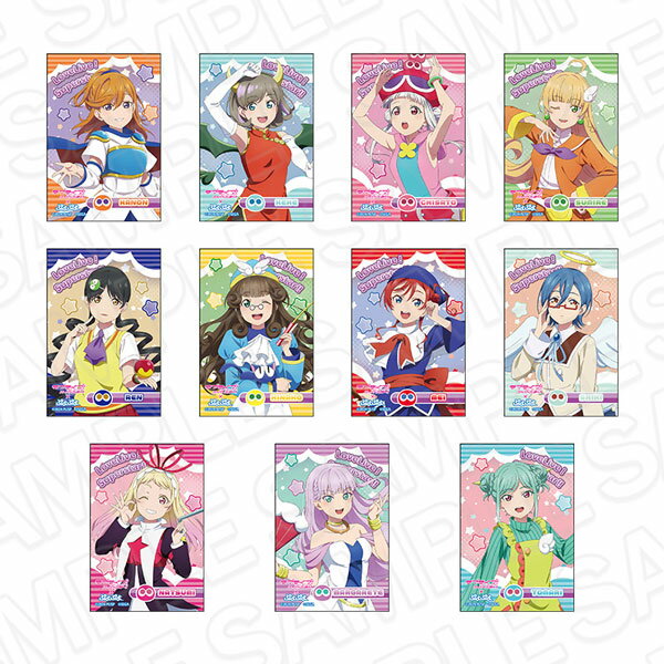 ラブライブ！スーパースター！！×ぷよぷよ スクエアカンバッジ 11個入りセット[コンテンツシード]《12月予約》
