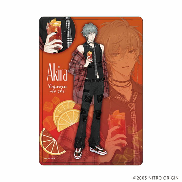 キャラクリアケース「ニトロキラル」10/アキラ(描き下ろしイラスト)[A3]《01月予約》