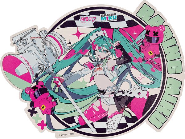 初音ミク GTプロジェクト 初音ミク レーシングVer. 2025 シールB[グッドスマイルモーメント]《03月予約》