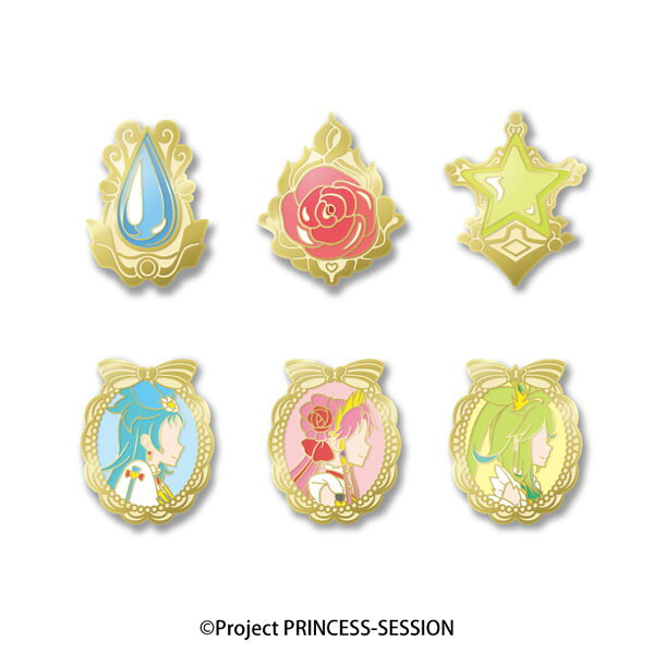 プリンセッション・オーケストラ ピンズコレクション 6個入りBOX[エンスカイ]《04月予約》