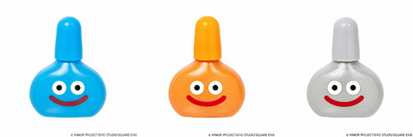 ドラゴンクエスト スマイルスライム コスメ＆ビューティー 水性ネイル3本セット[スクウェア・エニック..