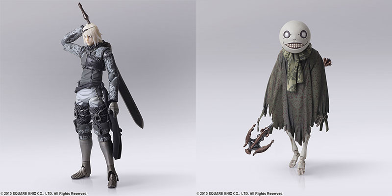 NieR RepliCant BRING ARTS ニーア＆エミール アクションフィギュア[スクウェア・エニックス]【送料無料】《発売済・在庫品》