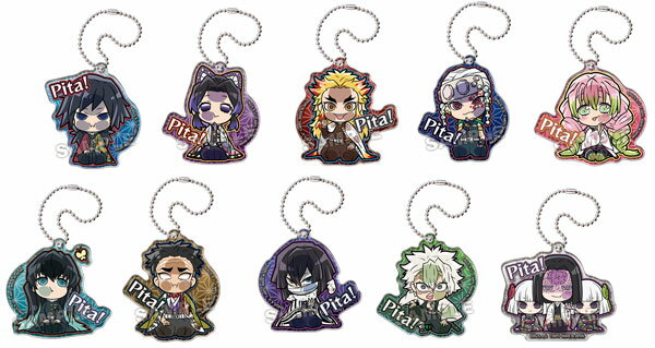あみあみ 特典 ぴた でふぉめ鬼滅の刃アクリルキーホルダーvol.410個入りBOX タカラトミーアーツ 《発売済・在庫品》