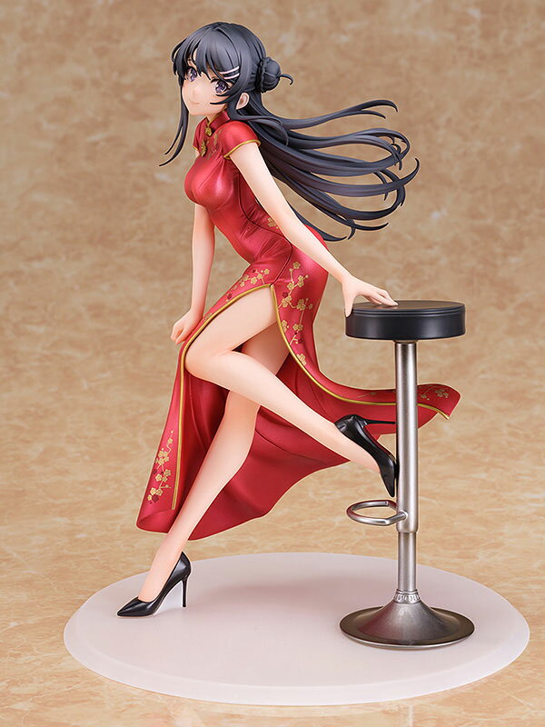 【限定販売】青春ブタ野郎はバニーガール先輩の夢を見ない 桜島麻衣 チャイナドレスver. 1/7 完成品フィギュア[ウイング]【送料無料】《発売済・在庫品》のサムネイル
