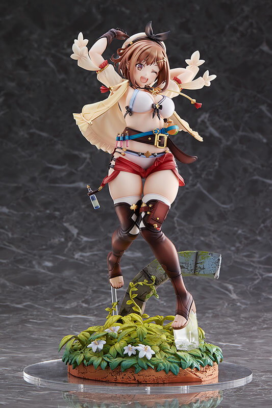 【限定販売】ライザのアトリエ 〜常闇の女王と秘密の隠れ家〜 ライザ(ライザリン シュタウト) 1/6 フィギュア あみあみ×AMAKUNI 《発売済 在庫品》