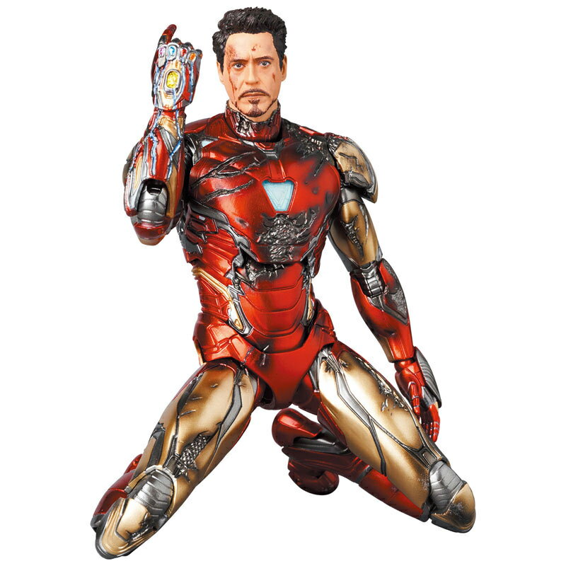 マフェックス No.195 MAFEX IRON MAN MARK85(BATTLE DAMAGE Ver.) メディコム トイ 【送料無料】《発売済 在庫品》