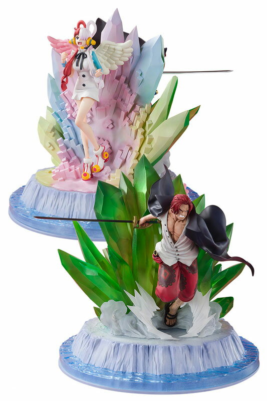 楽天あみあみ 楽天市場店フィギュアーツZERO ［超激戦］シャンクス＆ウタ -ONE PIECE FILM RED Ver.-[BANDAI SPIRITS]【送料無料】《発売済・在庫品》