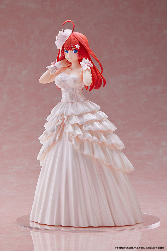 【限定販売】五等分の花嫁∬ 中野五月 ウェディングVer. 1/7 完成品フィギュア あみあみ×AMAKUNI 【送料無料】《発売済 在庫品》