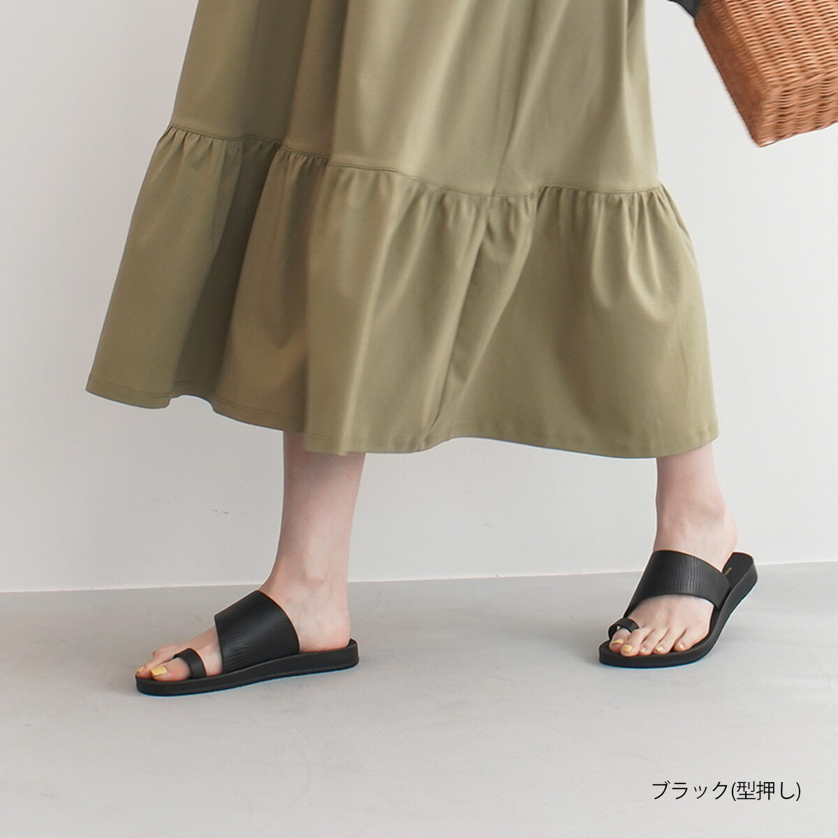 サムリングフラットサンダルトングサンダル