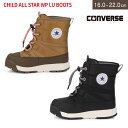 5日限定クーポン◆防水 滑らない ウインターブーツ CHILD ALL STAR WP LU BOOTS チャイルド オールスター WP LU ブーツ CONV...