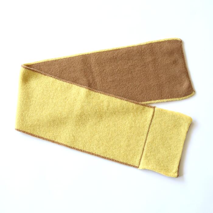 カシミヤ100%コンパクトマフラー日本製100%cashmerecompactmufflermadeinJapan