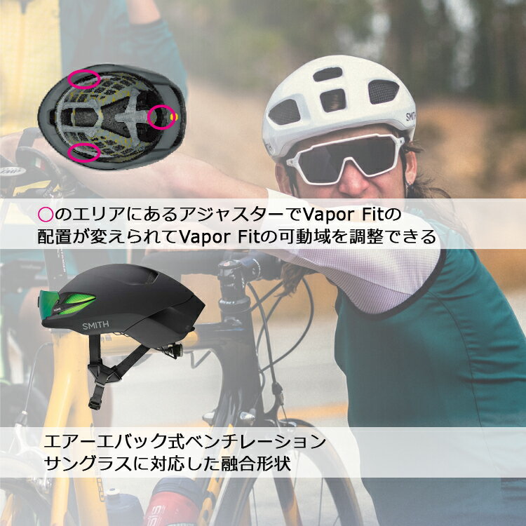 SMITH スミス Ignite イグナイト ヘルメット JCF公認 MIPS Koroyd 新色 エアロ 軽...