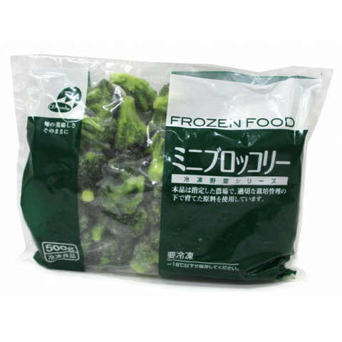 冷凍野菜　ブロッコリー　冷凍　500g　IQF