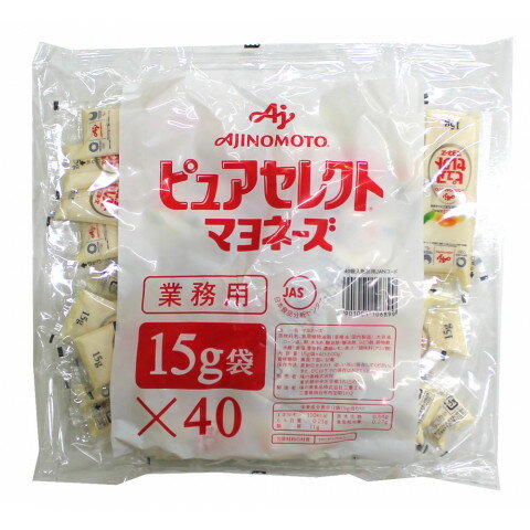 味の素　ピュアセレクトマヨネーズ　15g×40