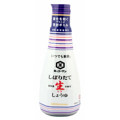 キッコーマン　いつでも新鮮しぼりたて生しょうゆ　200ml