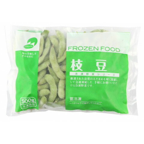 【冷凍】 本品は新鮮な枝豆を軽く湯通しし急速凍結したものです。 ※在庫以上の数量をご希望の場合は、お手数ですがご注文前に弊社までお電話にてご連絡頂きたくお願い申し上げます。 名称OM　枝豆(台湾)　500g商品番号x21140052006製造者OM 岐阜県大垣市浅草2-66販売単位袋保存方法冷凍賞味期限パッケージに記載規格（内容量）500g最終加工地台湾(主原産地は異なる場合がございます。)ケース入数20袋召し上がり方凍ったままの商品を袋から出し、沸騰したお湯で茹でてください。原材料えだまめ(大豆)アレルギー大豆添加物表示無し※ご注意【免責】アミカネットショップでは、最新の商品情報をサイト上に表示するよう努めておりますが、メーカーの都合等により、商品規格・仕様（容量、パッケージ、原材料、原産国等）が変更される場合がございます。このため、実際にお届けする商品とサイト上の表記が異なる場合がございますので、ご使用前には必ずお届けした商品の商品ラベルや注意書きをご確認ください。さらに詳細な商品情報が必要な場合は、メーカー等にお問い合わせください。画像はイメージとなります。実際にお届けする商品とパッケージ等が異なる場合がございますので、予めご了承ください。